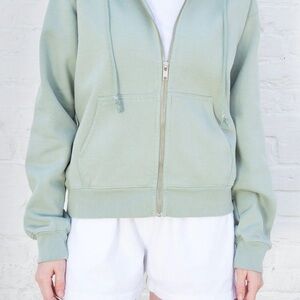 Brandy Melville Christy Zip Up Hoodie